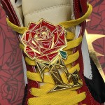 Teyana Taylor x Wmns Air Jordan 1 High Zoom Comfort 2 "A Rose From Harlem" FJ0604-601 - Limited Edition Red & White Rose Stitching Sneaker