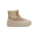 UGG クラシック ミニ レースアップ ウェザーブーツ ベージュ 1120849 - オールウェザー対応の防水シープスキンブーツ