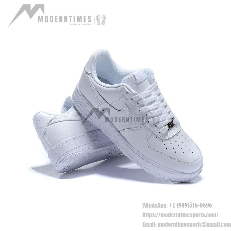 Nike Air Force 1 Low "Triple White" 315115-112 All-White Sneakers