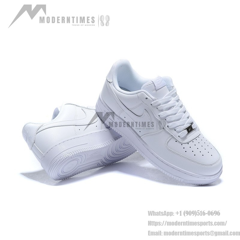 Nike Air Force 1 Low "Triple White" 315115-112 All-White Sneakers