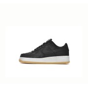 CLOT x Nike Air Force 1 'Black Silk' - Premium Black Sneakers with Hidden Pattern and Gum Sole | CZ3986-001