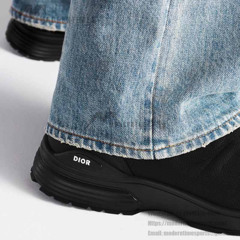 DIOR B30 Countdown Sneaker Black 3SN322ZEJ H900 DIOR B30 Countdown Sneaker Black Technical Mesh and Fabric Unisex Shoes