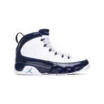 Air Jordan 9 Retro "Pearl Blue" White and Pearl Blue Basketball Sneakers