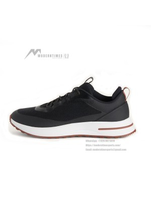 Loro Piana FAM1718-8000 Black Sneakers – Luxury Comfort for Everyday Wear