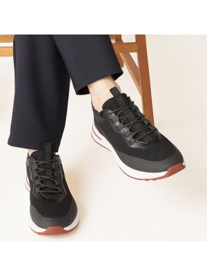 Loro Piana FAM1718-8000 Black Sneakers – Luxury Comfort for Everyday Wear