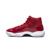 Air Jordan 11 Retro Win Like 96 378037-623 – Bold Red Sneakers with Iconic Patent Leather & Icy Outsole