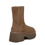 UGG レディース クラシック ツインシーム ニューハイツ プラットフォーム ブーツ チェスナット 1158313