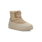 UGG Classic Mini Lace-Up Weather Boot Beige 1120849 - Waterproof Sheepskin Boots for All-Weather Comfort