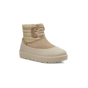 UGG Classic Mini Schnürstiefel Wetterfest Beige 1120849 - Wasserdichte Schaffellstiefel für Allwetter-Komfort