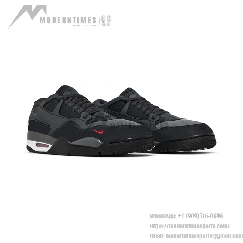 Air Jordan 4 RM x Nigel Sylvester "Driveway Grey" HF4334-004 collaborative low-top sneakers in grey