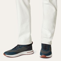 Loro Piana FAM1718-F3DW Navy Blue Sneakers – Premium Comfort for Everyday Wear