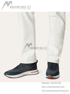 Loro Piana FAM1718-F3DW Navy Blue Sneakers – Premium Comfort for Everyday Wear