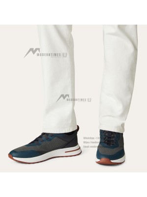 Loro Piana FAM1718-F3DW Navy Blue Sneakers – Premium Comfort for Everyday Wear