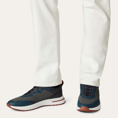 Loro Piana FAM1718-F3DW Navy Blue Sneakers – Premium Comfort for Everyday Wear