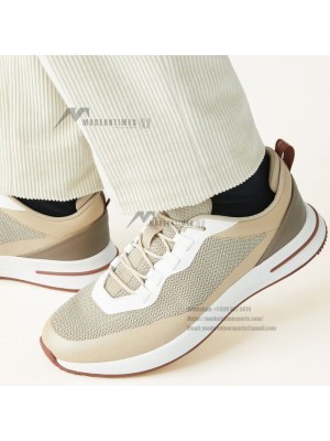 Loro Piana FAM1718-F6II Beige Sneakers – Stylish Comfort for Everyday Wear