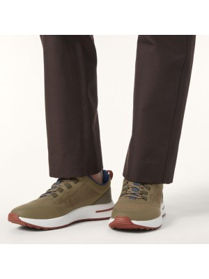 Loro Piana FAM1718-F6T5 Olive Green Sneakers – Comfortable Style for Everyday Use