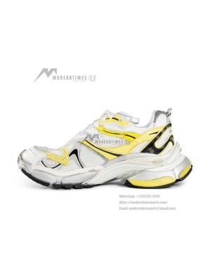 Balenciaga Runner 2.0 Sneaker - Vibrant Yellow, Black & White Design with Premium Comfort for Street Style