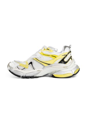 Balenciaga Runner 2.0 Sneaker - Vibrant Yellow, Black & White Design with Premium Comfort for Street Style