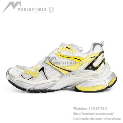 Balenciaga Runner 2.0 Sneaker - Vibrant Yellow, Black & White Design with Premium Comfort for Street Style