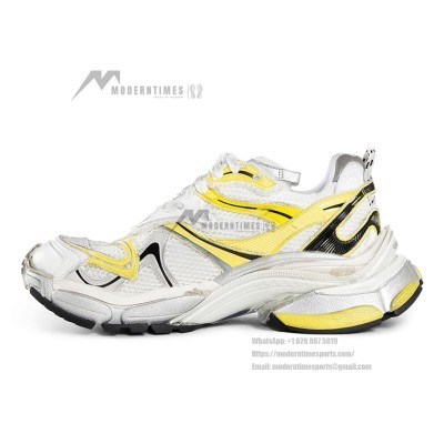 Balenciaga Runner 2.0 Sneaker - Vibrant Yellow, Black & White Design with Premium Comfort for Street Style