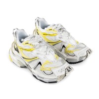 Balenciaga Runner 2.0 Sneaker - Vibrant Yellow, Black & White Design with Premium Comfort for Street Style