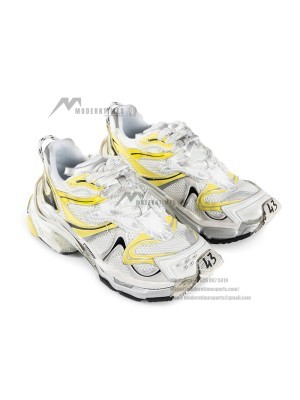 Balenciaga Runner 2.0 Sneaker - Vibrant Yellow, Black & White Design with Premium Comfort for Street Style