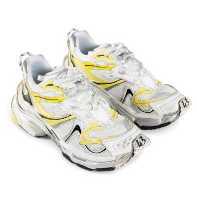 Balenciaga Runner 2.0 Sneaker - Vibrant Yellow, Black & White Design with Premium Comfort for Street Style