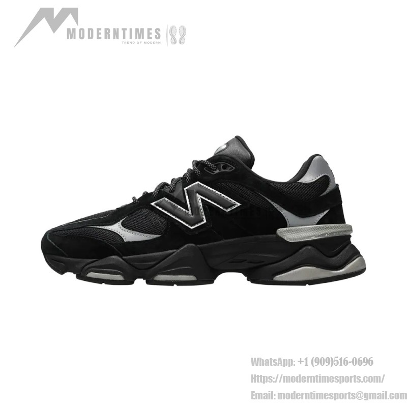 New Balance 9060 U9060FOS Black Reflective 유니섹스 스니커즈 ABZORB 쿠션