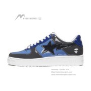 BAPE STA Black & Blue Combo Sneakers 1H20-191-046-BLUE | Bold Streetwear Statement