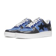 BAPE STA 블랙 앤 블루 콤보 스니커즈 1H20-191-046-BLUE | 대담한 스트릿웨어 스타일