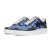 BAPE STA Schwarz-Blaue Sneaker 1H20-191-046-BLUE | Mutiges Streetwear-Highlight