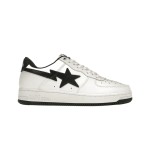 BAPE STA x JJJJound Black & White Sneakers with Minimalist Design