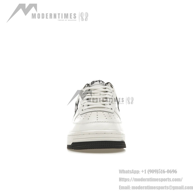 BAPE STA x JJJJound Black & White Sneakers with Minimalist Design