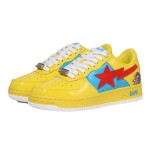 BAPE STA x Marvel Thor Sneakers with Yellow, Red, and Blue Design