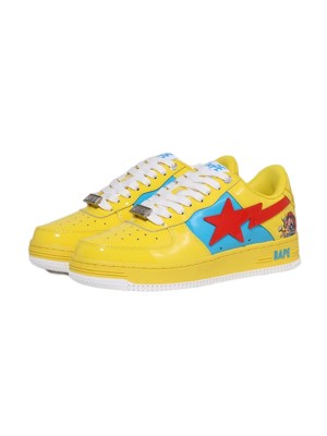 BAPE STA x Marvel ソーコラボスニーカー 1I73-191-905｜ヒーロー風ストリートウェアアイコン