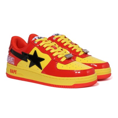 BAPE STA x Marvel Iron Man Sneakers 1I73-191-902 | Heroic Streetwear Classic