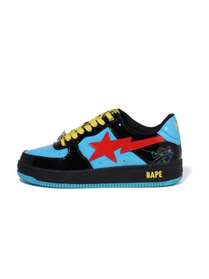 BAPE STA x Marvel 블랙 위도우 스니커즈 1I73-191-907 | 히어로 스트릿웨어 아이콘