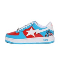 BAPE STA x Marvel Captain America Sneakers 1I73-191-903 | Heroic Streetwear Icon