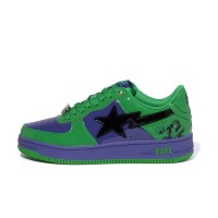 BAPE STA x Marvel Hulk Sneakers 1I73-191-904 | Bold Streetwear Power