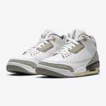 A Ma Maniere x Air Jordan 3 Retro SP "White Cream" Sneakers