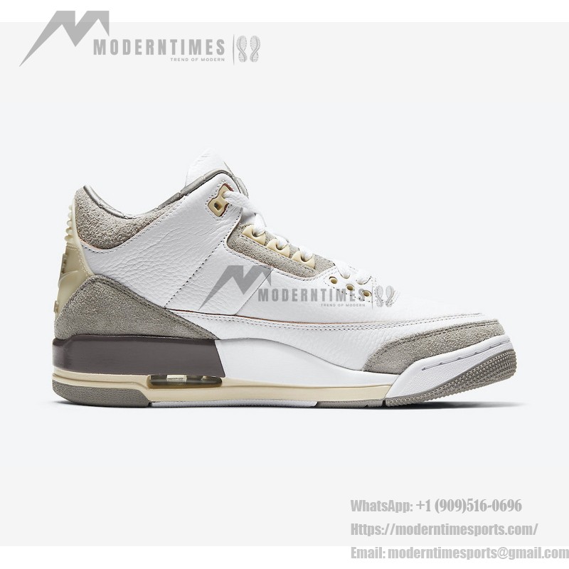 A Ma Maniere x Air Jordan 3 Retro SP "White Cream" Sneakers