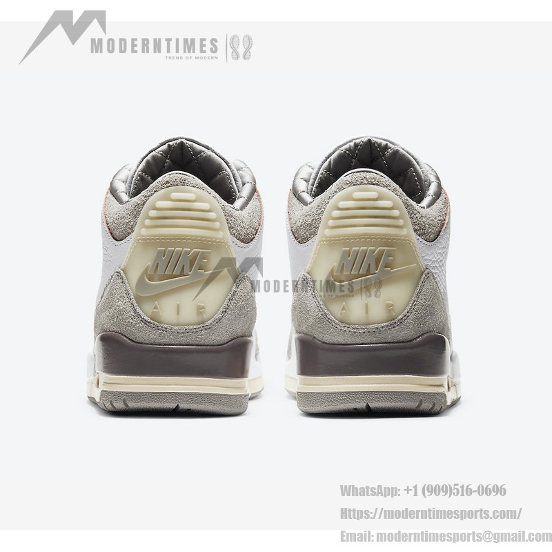 A Ma Maniere x Air Jordan 3 Retro SP "White Cream" Sneakers