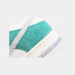 Nike x Kasina Dunk Low 'Road Sign' CZ6501-101 - Road Sign Collaboration Sneakers in Sail, Blue, and Red