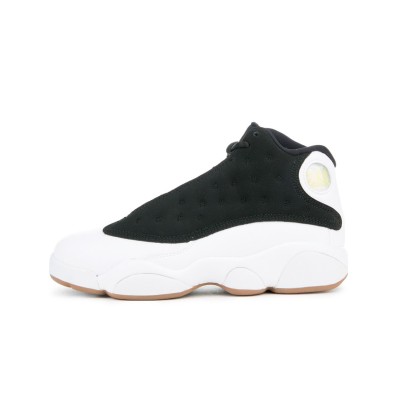 Air Jordan 13 Retro 439669-021 Black & White Basketball Shoes - Perfect Blend of Comfort and Style