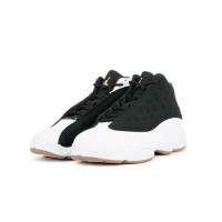 Air Jordan 13 Retro 439669-021 Black & White Basketball Shoes - Perfect Blend of Comfort and Style