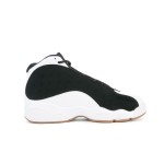 Air Jordan 13 Retro 439669-021 Black and White basketball sneakers with premium materials and sleek design