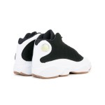 Air Jordan 13 Retro 439669-021 Black and White basketball sneakers with premium materials and sleek design