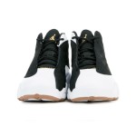 Air Jordan 13 Retro 439669-021 Black and White basketball sneakers with premium materials and sleek design