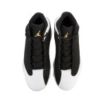 Air Jordan 13 Retro 439669-021 Black and White basketball sneakers with premium materials and sleek design