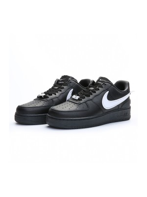 AMBUSH x Nike Air Force 1 Low ブラックスニーカー DV3464-001 – クラシックと現代的スタイルの融合